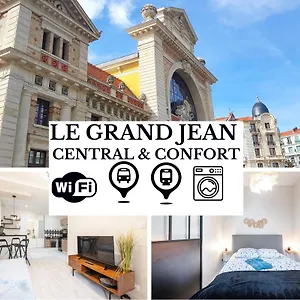 Le Grand Jean - Pres Gare Et Tram - Supermarches - Wifi - 3 Person Appartement